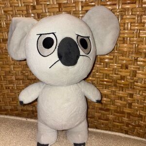 We bare bears 12 inch Soft Gray Plush Koala